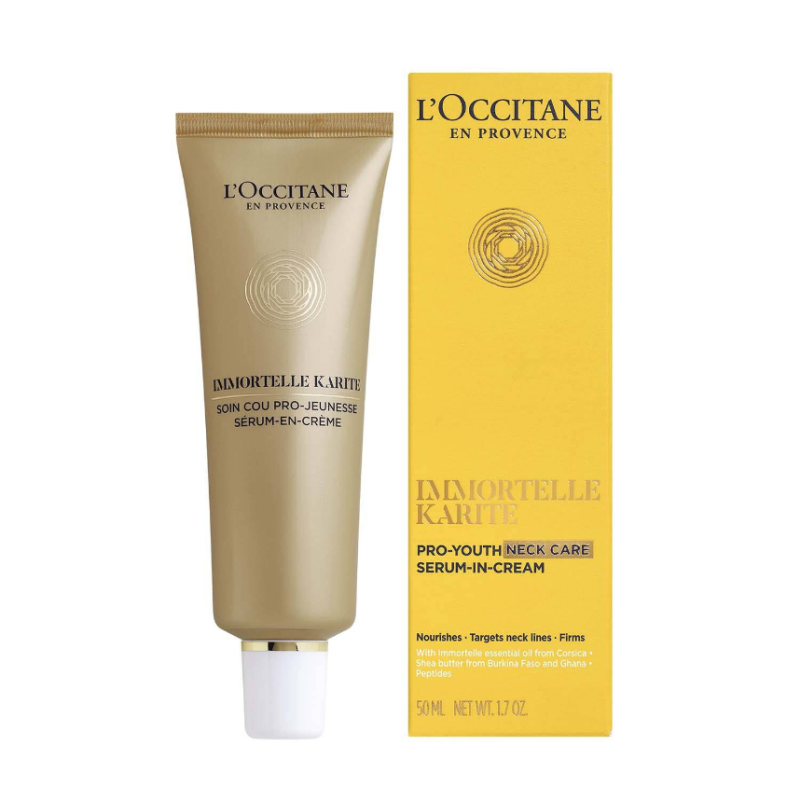 L'OCCITANE Shea Immortelle Neck Cream 50ml - Image 2