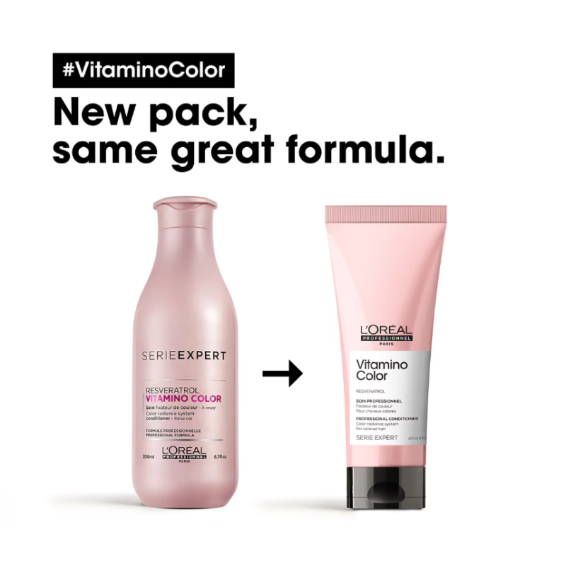 L'Oréal Professionnel Serie Expert Vitamino Color Conditioner With Resveratrol 200ml - Image 2