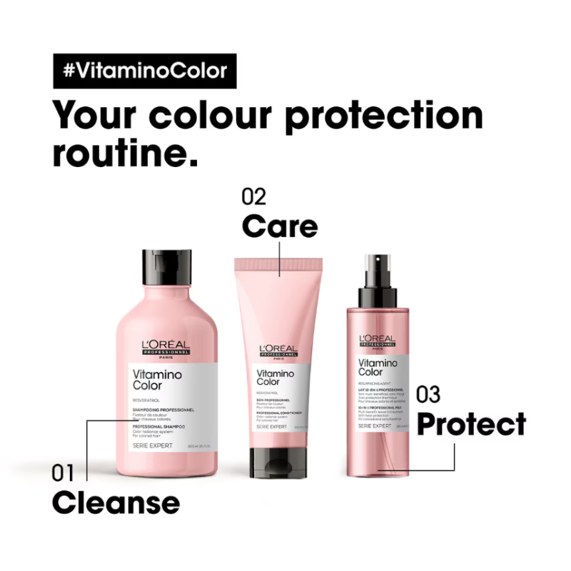 L'Oréal Professionnel Serie Expert Vitamino Color Conditioner With Resveratrol 200ml - Image 5