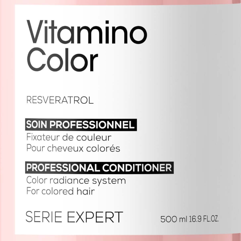 L'Oréal Professionnel Serie Expert Vitamino Color Conditioner With Resveratrol 500ml - Image 4