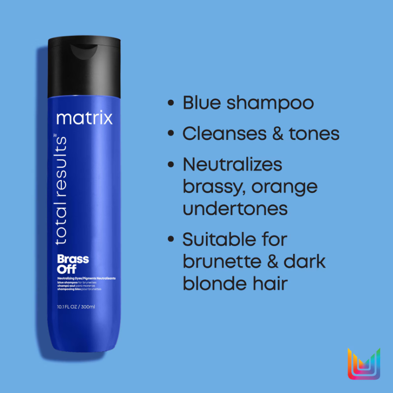 Matrix Total Results Brass Off Blue Shampoo 300ml - Image 3