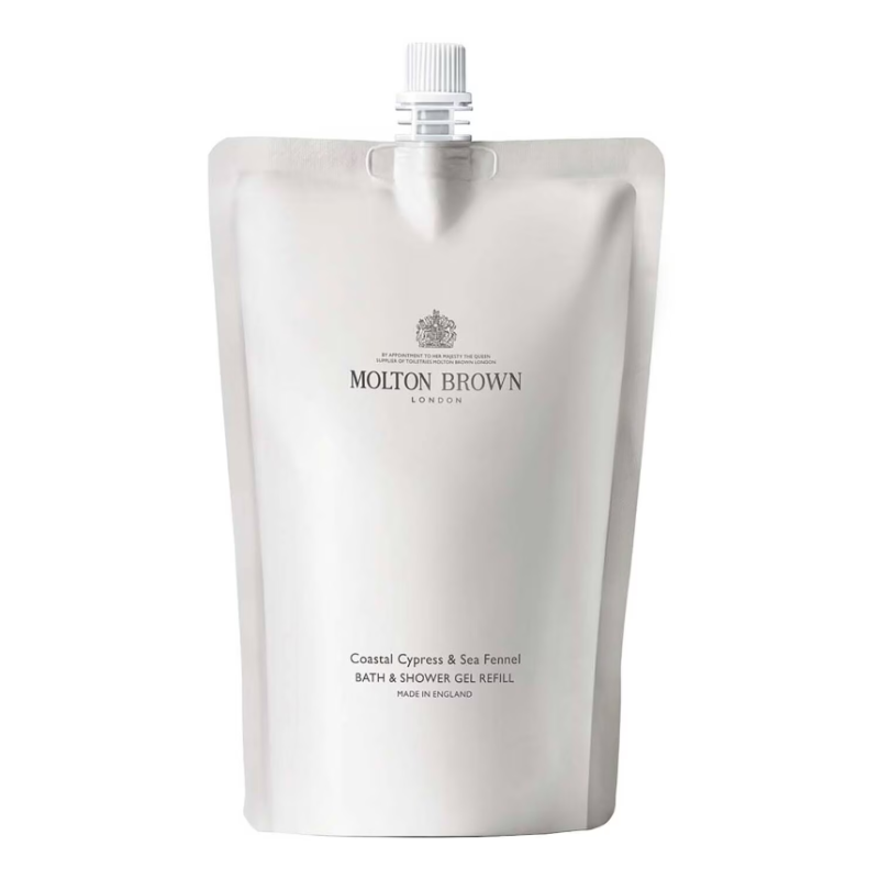 Molton Brown Coastal Cypress & Sea Fennel Bath & Shower Gel Refill 400ml