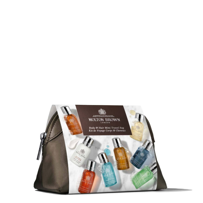 MOLTON BROWN The Classic Explorer Body & Hair Mini Travel Bag Set - Image 2