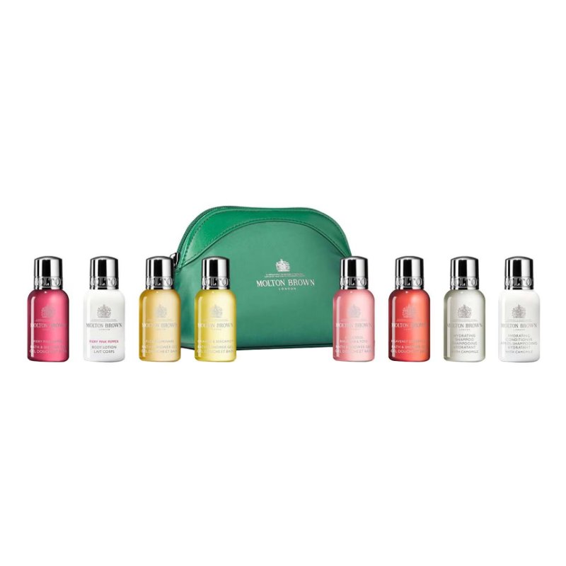 MOLTON BROWN The Elegant Escapist Body & Hair Mini Travel Bag Set