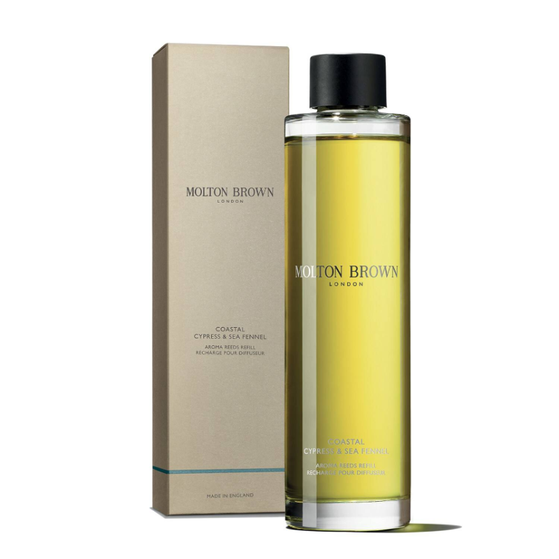 MOLTON BROWN Coastal Cypress & Sea Fennel Aroma Reeds Diffuser Refill 150ml - Image 2