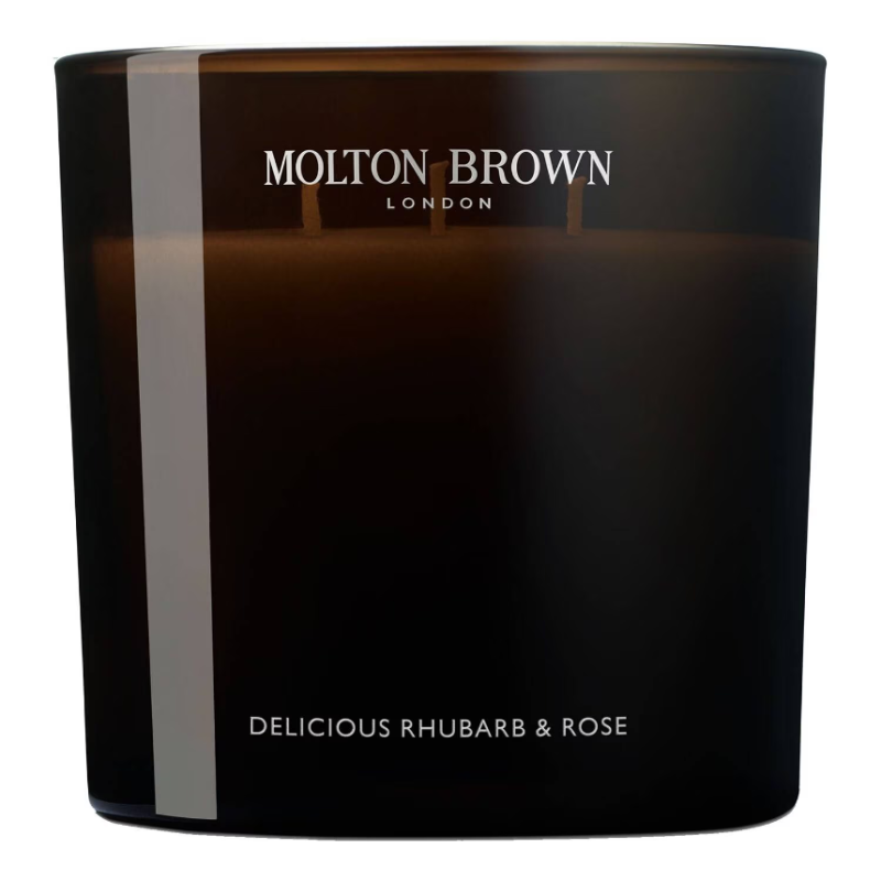 MOLTON BROWN Delicious Rhubarb & Rose Luxury Candle 600g