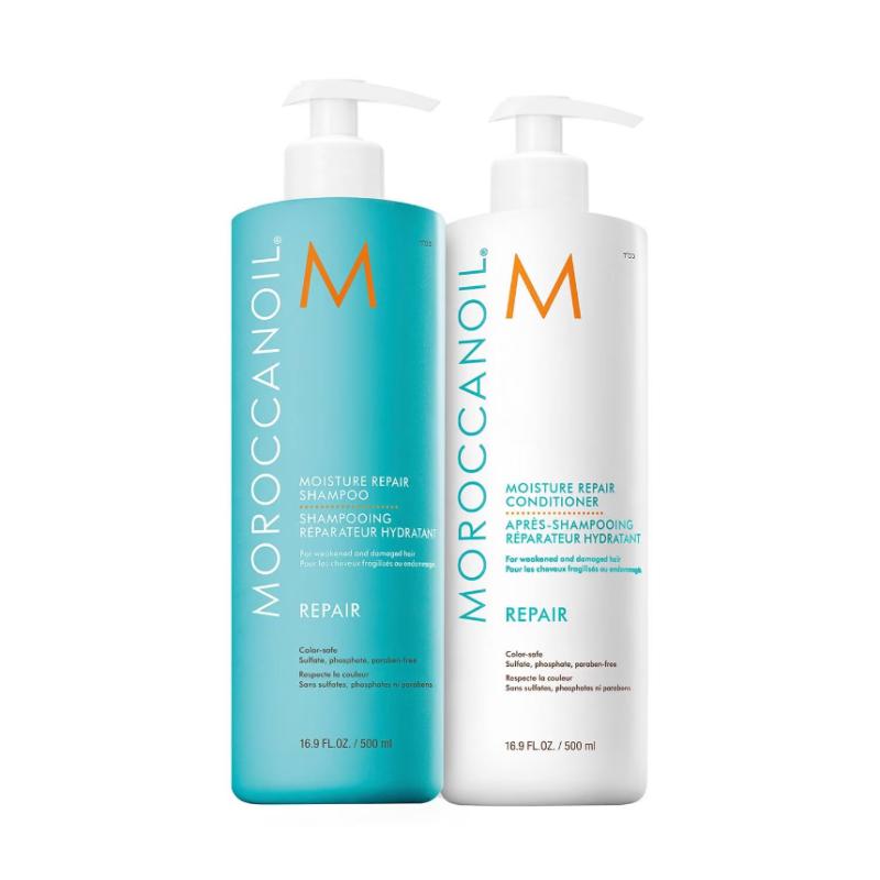 MOROCCANOIL Shampoo and Conditioner 500ml Repair Duo - Image 2