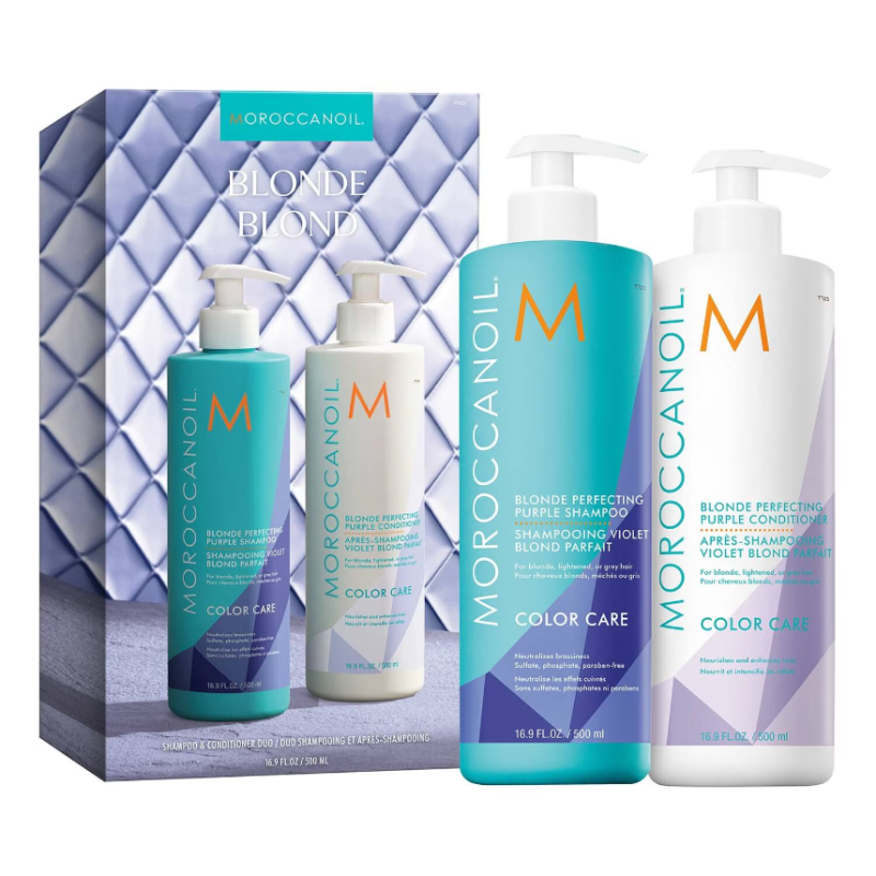 MOROCCANOIL Shampoo and Conditioner 500ml Blonde Duo