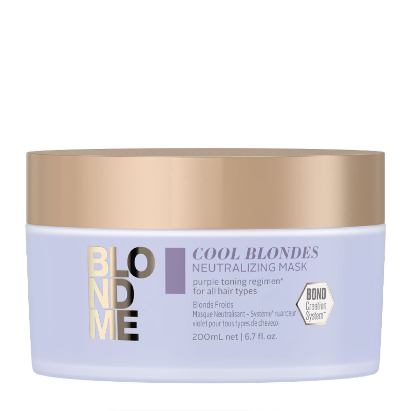 Schwarzkopf Professional Blondme Cool Blondes Neutralizing Mask 200ml