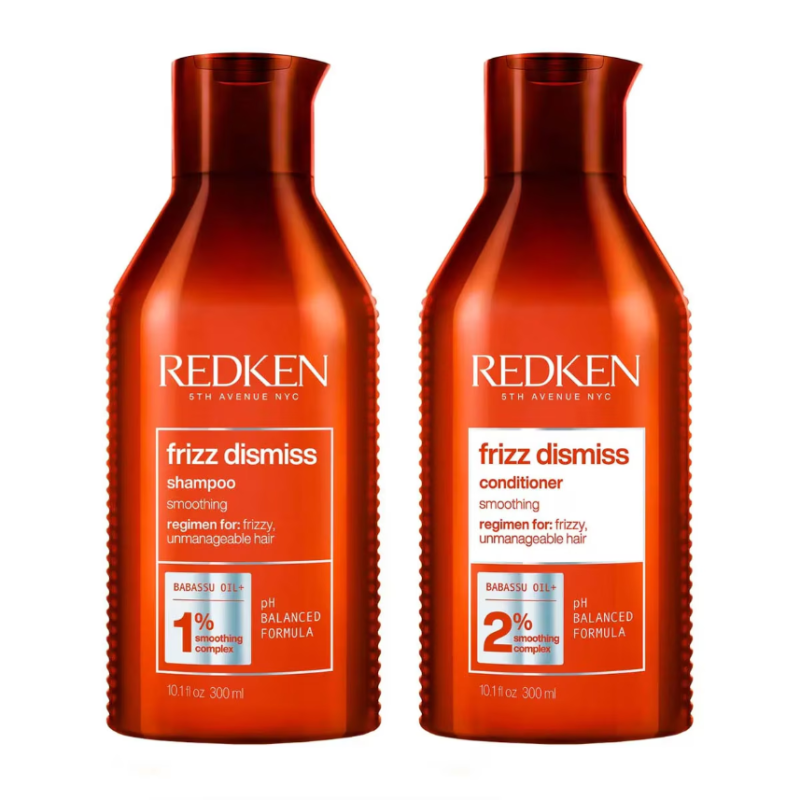 Redken Frizz Dismiss Shampoo & Conditioner 300ml Duo