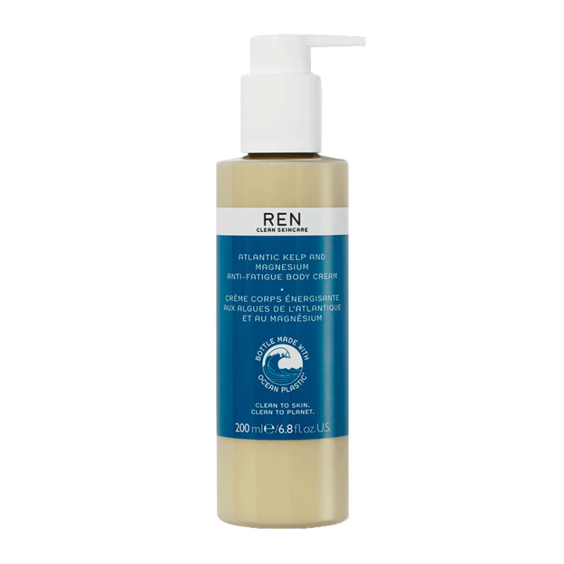 Ren Clean Skincare Atlantic Kelp And Magnesium Anti-fatigue Body Cream 200ml