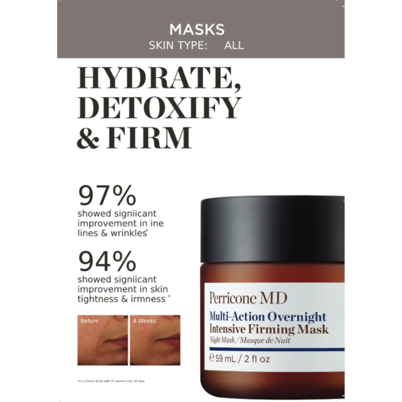 Perricone MD Multi-Action Overnight Intensive Firming Mask 59ml - Image 3